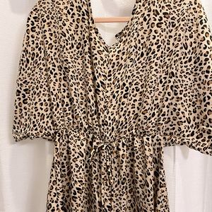 Cheetah Romper